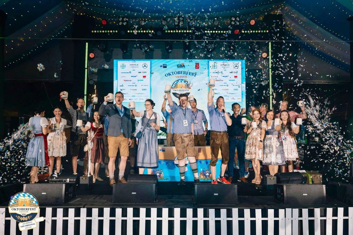 1.500 khách đêm khai mạc tại TP.HCM, GBA Oktoberfest Vietnam nâng lễ hội thành điểm hẹn doanh nhân Việt – Đức
