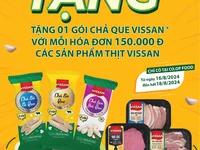 Mua thịt tươi sống tặng chả que cùng VISSAN