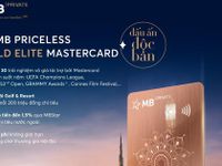 MB và Mastercard ra mắt thẻ MB Priceless World Elite Mastercard tại Việt Nam