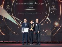 CapitaLand Development ghi dấu ấn 2025 với danh hiệu Nhà phát triển bất động sản bền vững xuất sắc