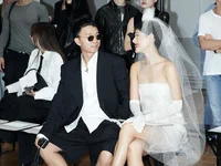 Khánh Linh xúc động vì sánh vai cùng bạn trai tại Fashion Week, tiết lộ bộ ảnh cưới chấn động tại sàn diễn thời trang Paris
