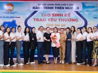 Hoa hậu Doanh nhân Châu Á 2025: Top 18 tương thân tương ái cùng chính quyền địa phương phường Quy Nhơn Đông, Gia Lai