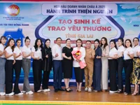 Hoa hậu Doanh nhân Châu Á 2025: Top 18 tương thân tương ái cùng chính quyền địa phương phường Quy Nhơn Đông, Gia Lai
