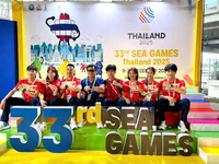 Đội tuyển Điền kinh Việt Nam tại SEA Games 33 với sự đồng hành của nhà tài trợ công nghệ