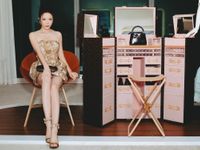 Lý Nhã Kỳ gợi cảm, sang trọng tại triển lãm độc đáo của thương hiệu xa xỉ Pháp