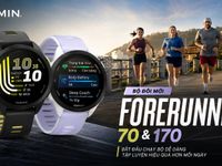 Forerunner 70 và Forerunner 170 vừa ra mắt đưa Garmin tiến sâu phân khúc wearable thể thao phổ thông