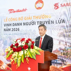 Ông Tan Teck Chuan Lester, Tổng Giám đốc SABECO, phát biểu.