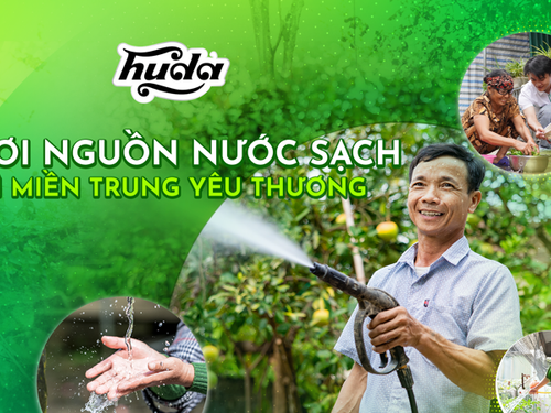 Thêm 5 dự án nước sạch từ Huda hỗ trợ cải thiện cuộc sống người dân miền Trung