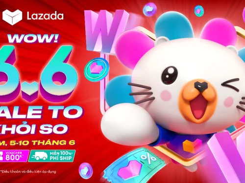 Lazada tăng thêm nhiệt mùa hè với Lễ hội mua sắm 6.6 - Sale to khỏi lo