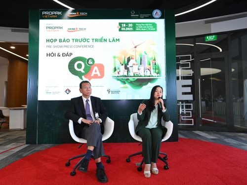 Công bố Triển lãm Triển lãm Quốc tế lần thứ 18 về công nghệ xử lý, chế biến và đóng gói bao bì - ProPak Vietnam & DRINKTECH Vietnam 2025 hơn 340 đơn vị tham gia