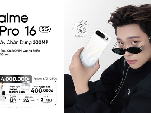 realme 16 Series: Cùng Dương Domic định hình chuẩn Bậc Thầy Chân Dung 200MP tại Việt Nam