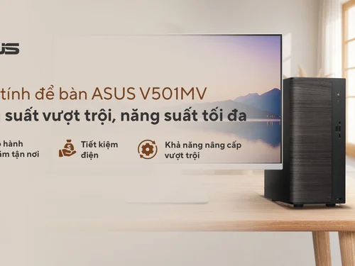ASUS V501: Lời giải desktop gọn nhẹ cho kỷ nguyên văn phòng số