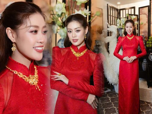 Khánh Vân chiếm trọn spotlight với trang sức Cưới Trầu Cau PNJ