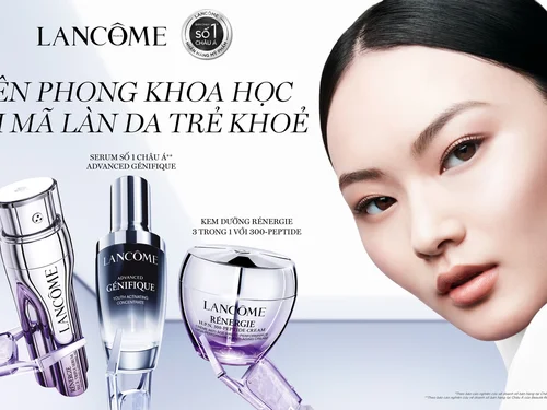 Lancôme ghi dấu với những giải thưởng về công nghệ làm đẹp trên thế giới