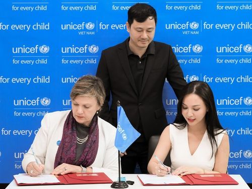 Hannah Olala cam kết quyên góp 25 tỷ đồng cho UNICEF để hỗ trợ trẻ em Việt Nam, đã chuyển 10 tỷ vào ngày sinh nhật của cô