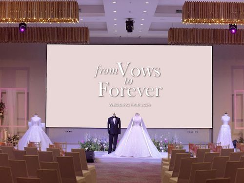 Triển lãm cưới 2024 From Vows To Forever từ hẹn yêu đến viên mãn tại Holiday Inn & Suites Saigon Airport