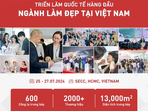 Triển lãm Vietbeauty & Cosmobeauté Vietnam 2024 sẽ diễn ra với quy mô hoành tráng