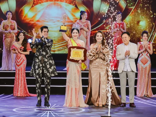 Hoa hậu Doanh nhân Châu Á 2025: Nữ tướng bất động sản Ninh Bình lập hattrick với vương miện Nhân ái