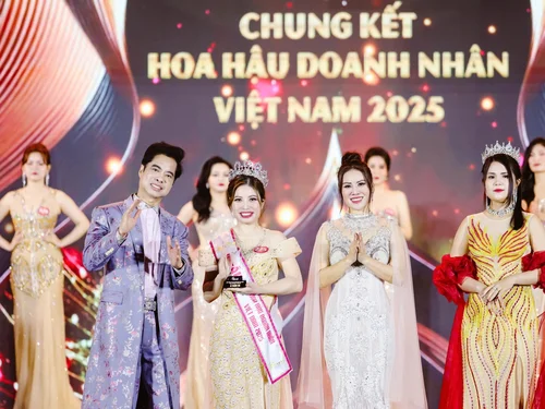 Hoa hậu Doanh nhân Việt Nam 2025: Nữ giám đốc từ Hà Tĩnh Phạm Thị Phương đạt danh hiệu Á hậu 3