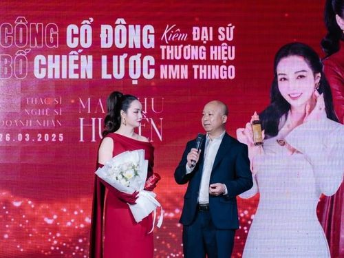 Mai Thu Huyền trở thành Cổ đông chiến lược kiêm Đại sứ Thương hiệu NMN Thingo