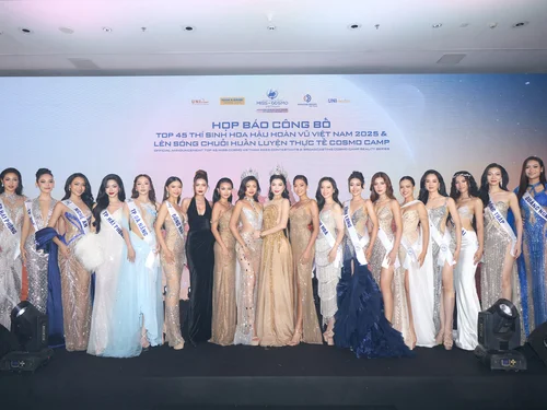Hoa hậu Hoàn vũ Việt Nam - Miss Cosmo Vietnam 2025: Công bố  Top 45 và loạt thử thách cam go tại Cosmo Camp