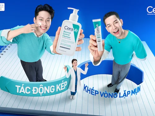 Đột phá mới trong điều trị mụn với bộ ba từ Cerave Blemish Control