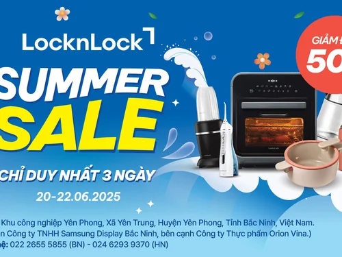 Hội hè chuẩn Hàn, mua sắm hóa cuộc chơi cùng Lock’n Summer Bắc Ninh
