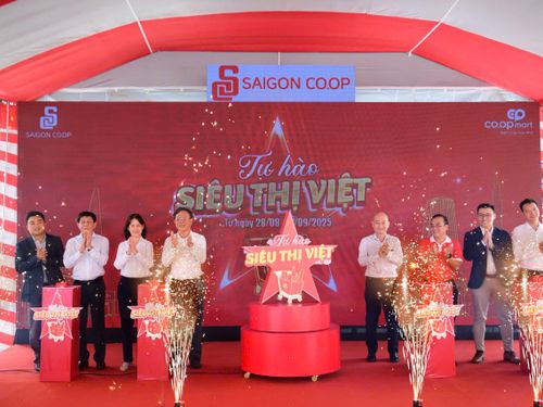 Saigon Co.op khởi động tháng Tự hào siêu thị Việt đồng hành cùng sản phẩm Việt