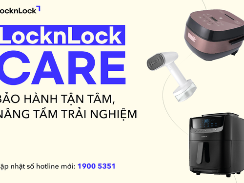 LocknLock mở rộng và nâng tầm dịch vụ bảo hành toàn diện tại Việt Nam