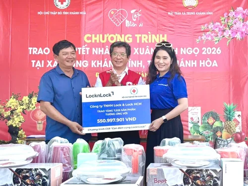 LocknLock gieo “dũng khí” Tết Nguyên đán 2026 tại Hà Nội, Thanh Hóa và Khánh Hòa, từ gian bếp đến cộng đồng