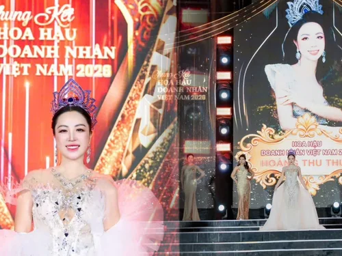 Hoa hậu Doanh nhân Việt Nam 2025 Hoàng Thu Thủy final walk khép lại nhiệm kỳ vàng son rực rỡ