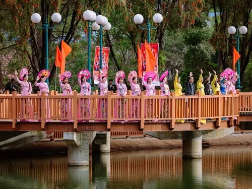 Hoa hậu Doanh nhân Việt Nam 2026: Hội ngộ nhà chung tại Gia Lai, dàn thí sinh khoe sắc với áo dài của NTK Tommy Nguyễn