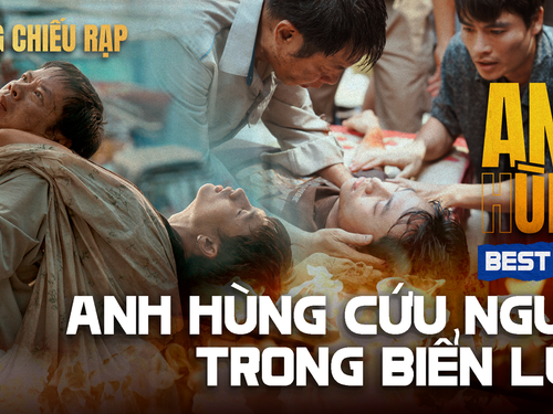 Anh hùng: Cận cảnh đoạn trích Thái Hòa cứu người trong biển lửa