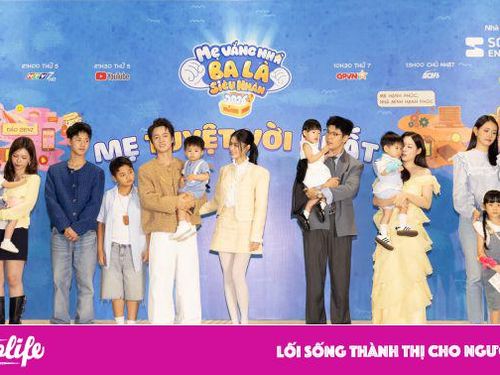 Mẹ vắng nhà Ba là siêu nhân 2026: 4 gia đình sao Việt hội ngộ Ngày của Mẹ
