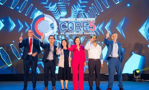 Indochina Kajima cùng thương hiệu bất động sản công nghiệp Core5 Việt Nam khai trương dự án Core5 Factory Village, Hải Phòng