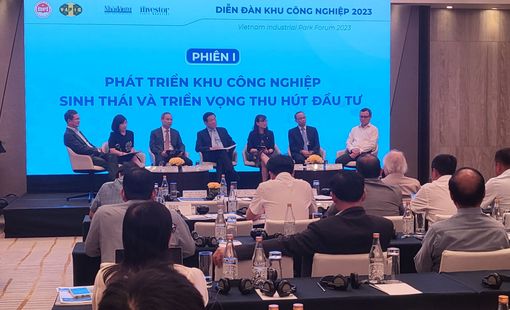 Diễn đàn Khu công nghiệp Việt Nam 2023: Khu công nghiệp xanh, khu kinh tế xanh hướng tới tăng trưởng xanh