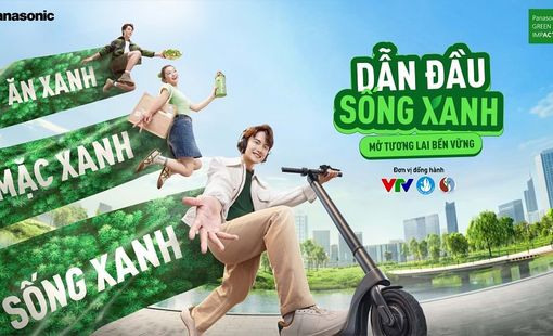 Panasonic khởi động chiến dịch Dẫn đầu sống xanh - mở tương lai bền vững