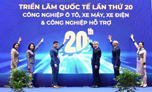Khai mạc Triển lãm lần thứ 20 ngành Công nghiệp Ô tô, Xe Máy, Xe Điện và Công nghiệp hỗ trợ - Autotech & Accessories 2024 gần 300 doanh nghiệp tham gia