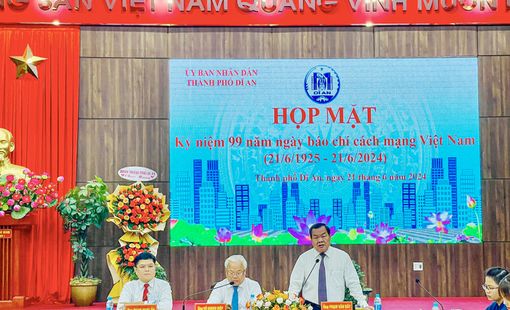 Thành phố Dĩ An, Bình Dương họp mặt kỷ niệm 99 năm Ngày Báo chí Cách mạng Việt Nam