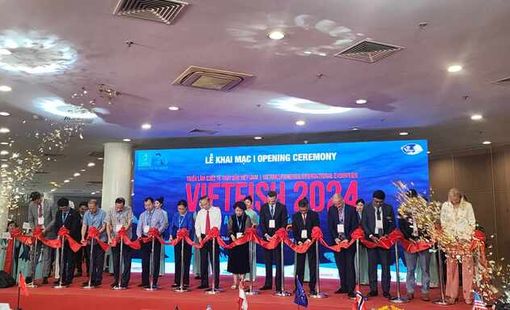 Khai mạc Triển lãm Thủy sản Quốc tế - Vietfish 2024 đánh dấu hành trình 25 năm vị thế thuỷ sản Việt Nam