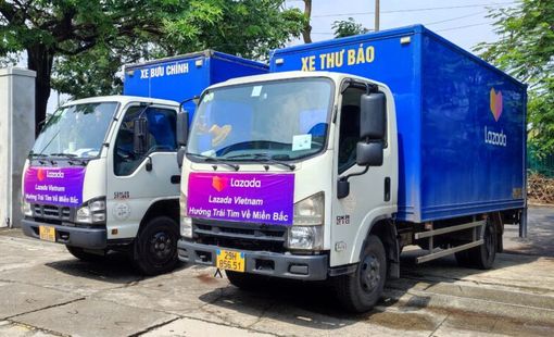 Lazada Việt Nam ủng hộ 1,2 tỷ đồng hỗ trợ đồng bào chung tay hỗ trợ đồng bào miền Bắc khắc phục thiệt hại bão Yagi