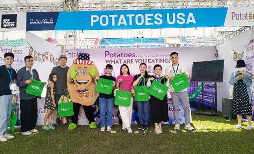 Potatoes USA tiếp tục đồng hành năm thứ 6 cùng Saigon Marathon 2025
