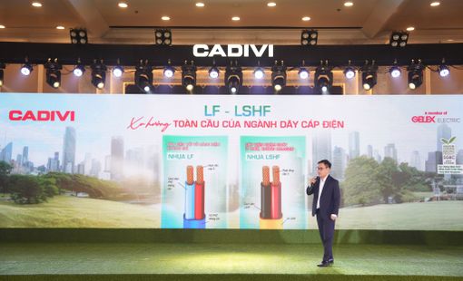 CADIVI ra mắt dòng sản phẩm dây điện thân thiện môi trường, thẳng tiến vào kỷ nguyên xanh