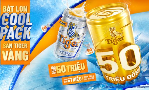 Chiến lược gamification giúp Tiger Beer khuấy động thị trường tiêu thụ bia mùa hè