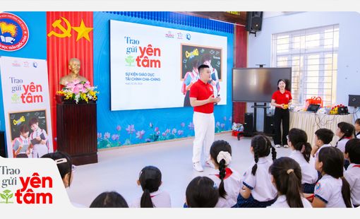 Cha-Ching của Prudential Việt Nam tăng tốc tại Huế, định hình tư duy tài chính cho trẻ em
