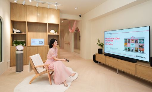Shin Ye Eun xuất hiện tại TP.HCM, mở màn làn sóng K-Tech với AI thấu cảm từ LG Electronics