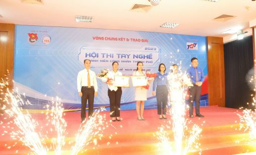 Trao giải chung cuộc Hội thi tay nghề Thanh niên Công nhân Thành phố năm 2023 – chủ đề Người bán hàng giỏi