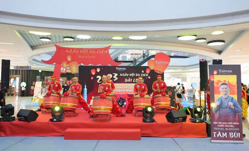 Rộn ràng Ngày Hội Du Lịch Đài Loan tại Vạn Hạnh Mall, TP.HCM khám phá văn hóa du lịch và ẩm thực Đài Loan