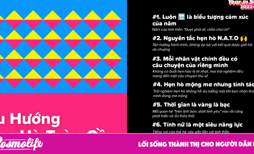 Tinder Year In Swipe 2023: Năm của năng lượng nhân vật chính trong chuyện hẹn hò, giới trẻ thành thị làm chủ kịch bản đời mình