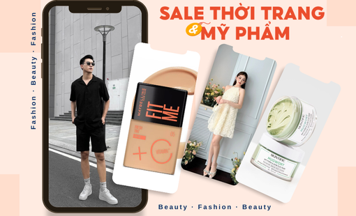 8.8 Sale Thời Trang & Mỹ Phẩm chiêu đãi người dùng với “mưa” ưu đãi và cơ hội trúng 88 iPhone